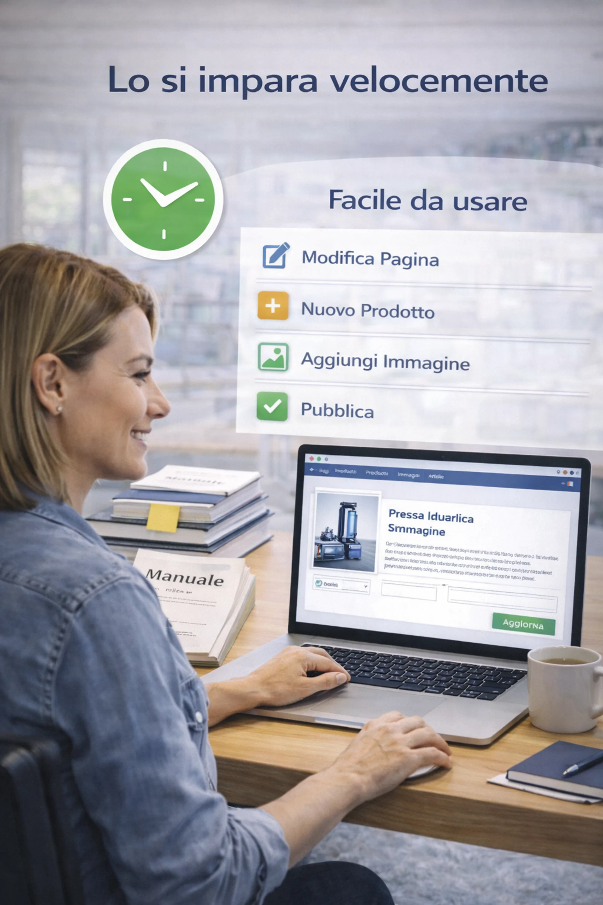 Lo si impara velocemente