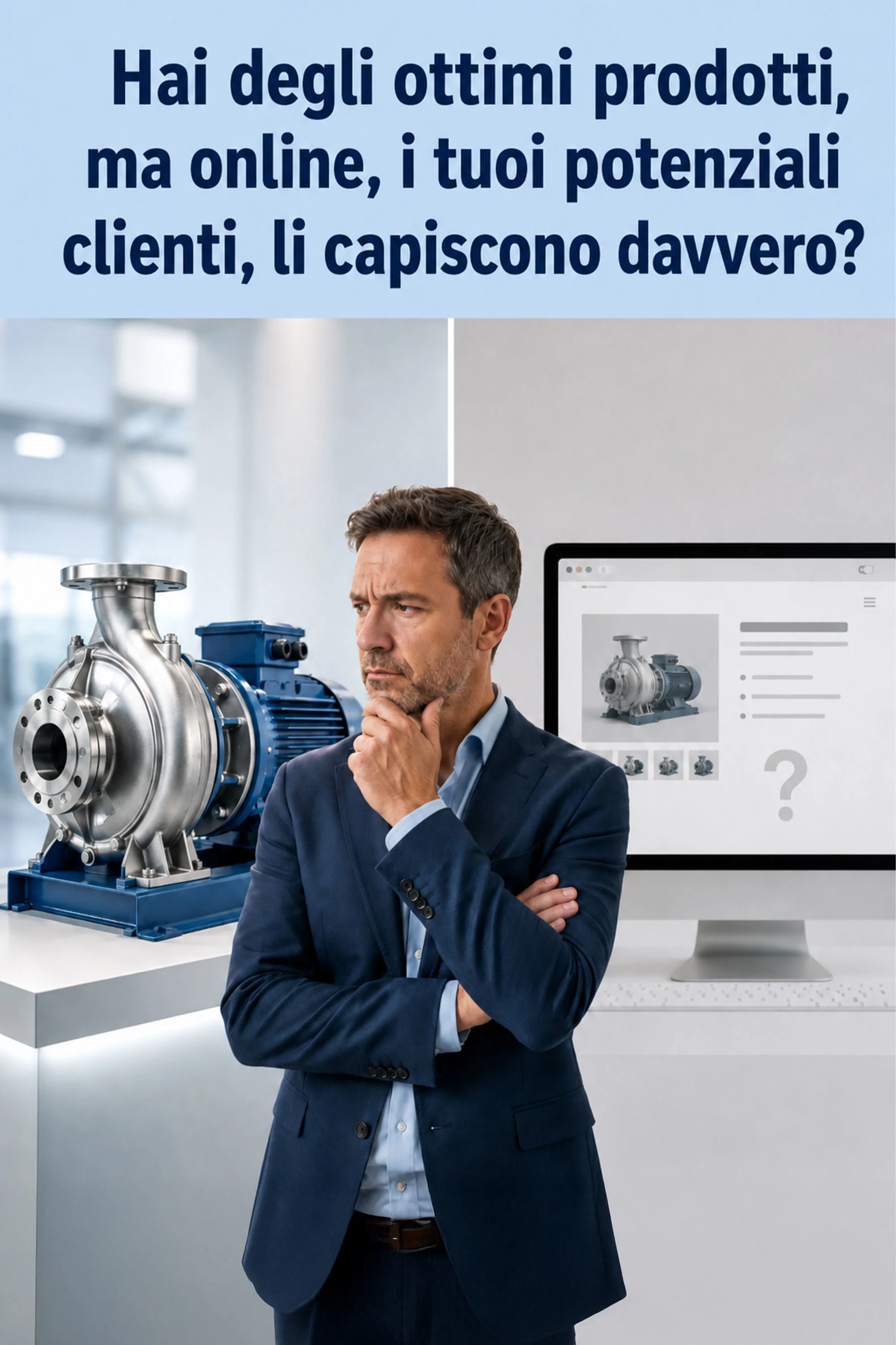 Chi visita il tuo sito capisce cosa vendi?