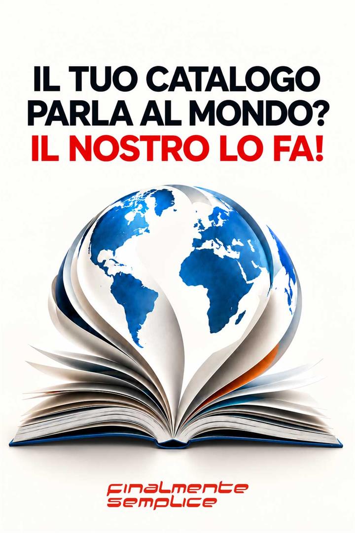 Il tuo catalogo parla all’estero? Il nostro lo fa!