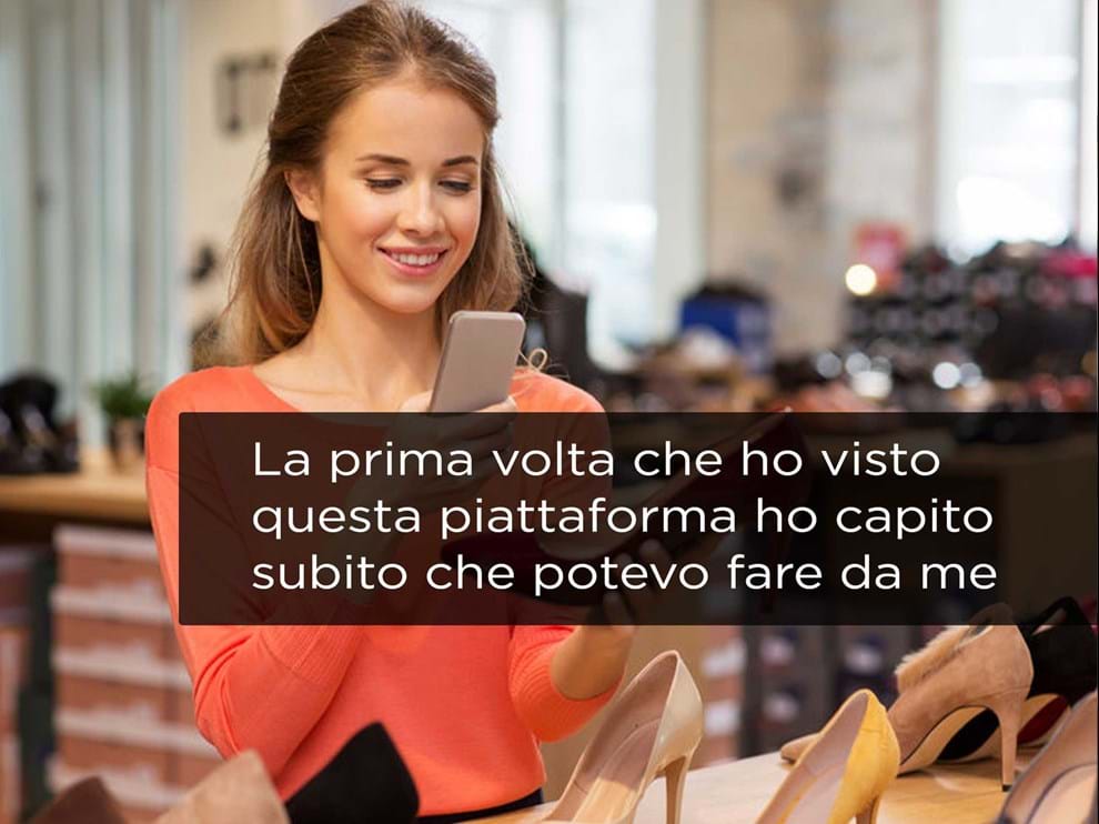 In quasi tutte le occasioni, in cui mi capita di proporre FINALMENTE SEMPLICE ad un commerciante, mi sento dire sempre la stessa frase: “per stare dietro al sito ci vuole tempo e io non ne ho”, ma allo stesso tempo però vedo la loro pagina FACEBOOK e INSTAGRAM con moltissimi post con foto e video.


A QUEL PUNTO LI STUPISCO

A quel punto estraggo il mio cellulare e inizio a far vedere loro che FINALMENTE SEMPLICE può essere gestito allo stesso modo dei social come Facebook o Instagram. In pochi minuti cambio le immagini di prima pagina (o inserisco un video fatto al momento in negozio), costruisco il loro catalogo scattando le foto alla merce sugli scaffali e creo delle nuove pagine fotografando i loro locali.
Le loro facce iniziano a cambiare, gli occhi si concentrano su ciò che sto facendo e scatta (finalmente) la consapevolezza che questo nuovo sistema può essere la loro soluzione.