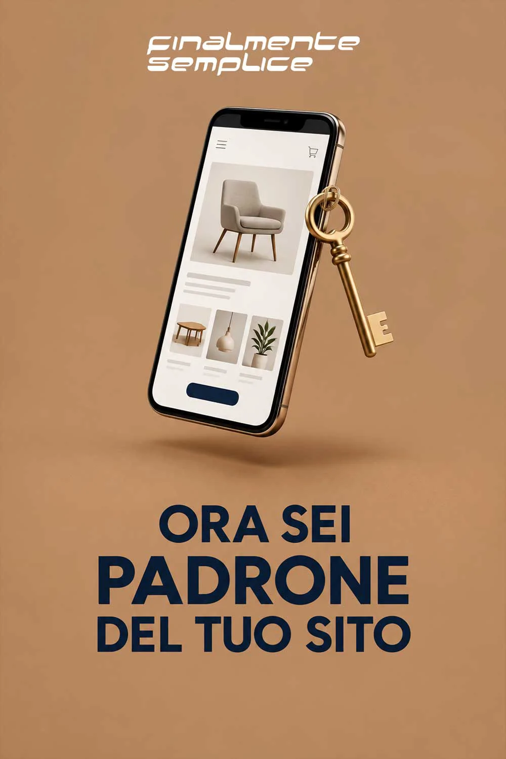 Finalmente puoi sentirti padrone del tuo sito web