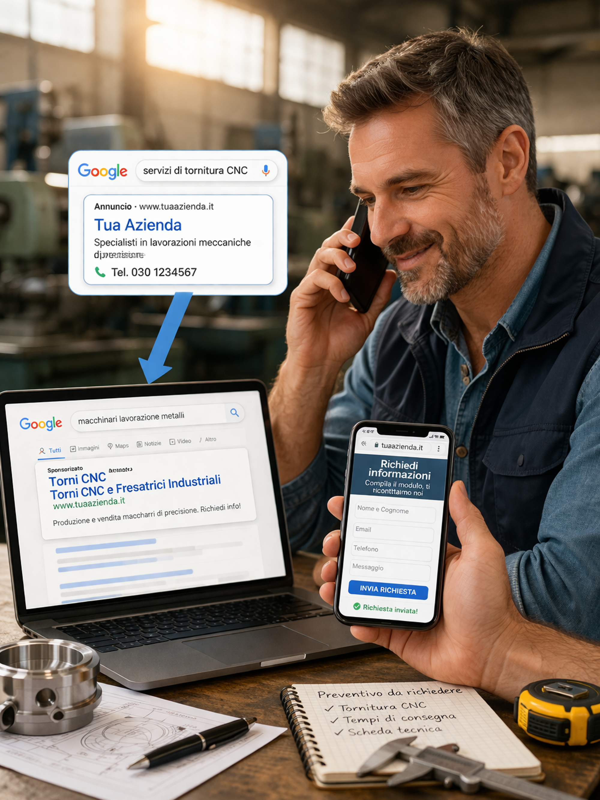 La pubblicità di Google: fatti trovare quando il cliente ti cerca