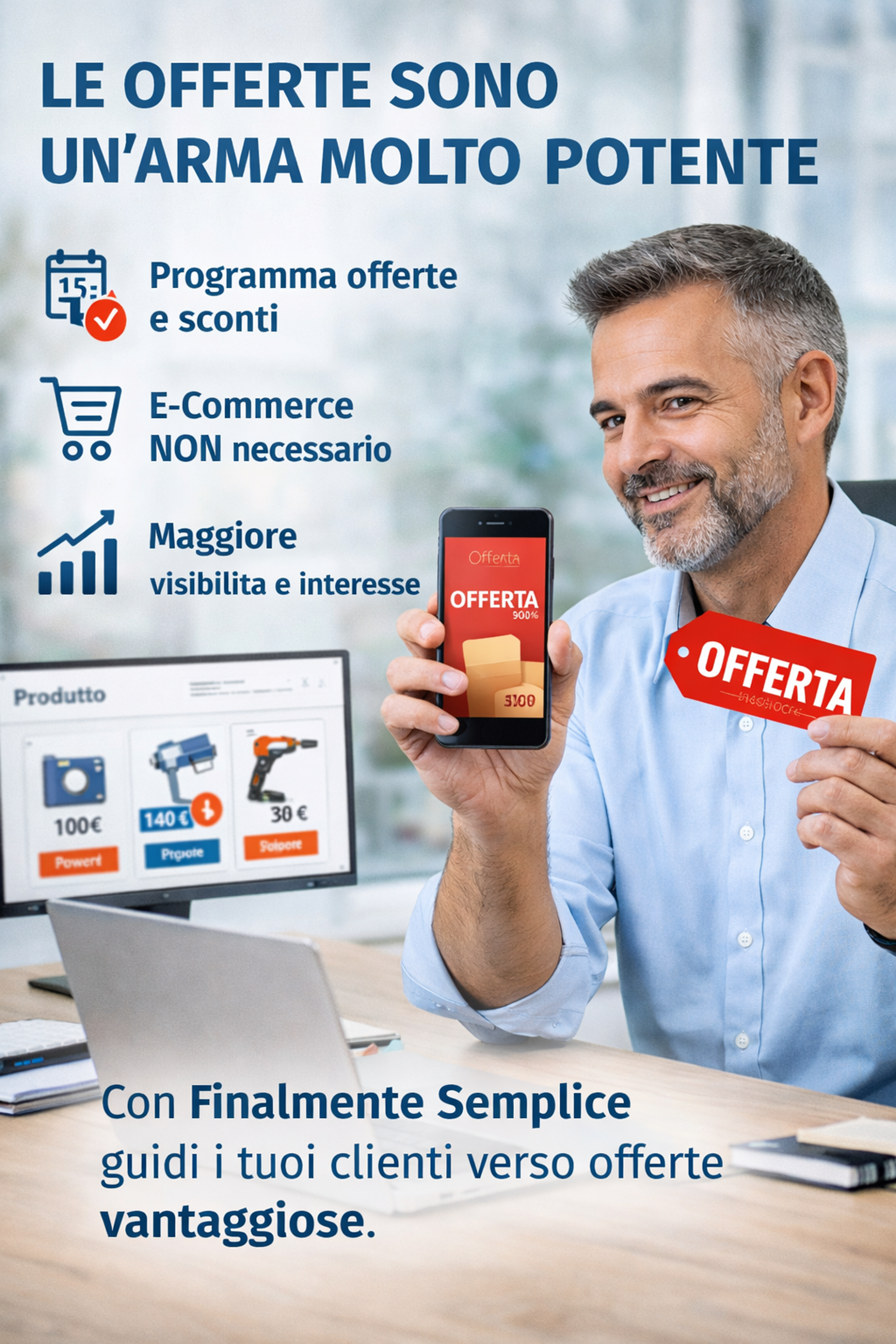 Le offerte sono un’arma molto potente