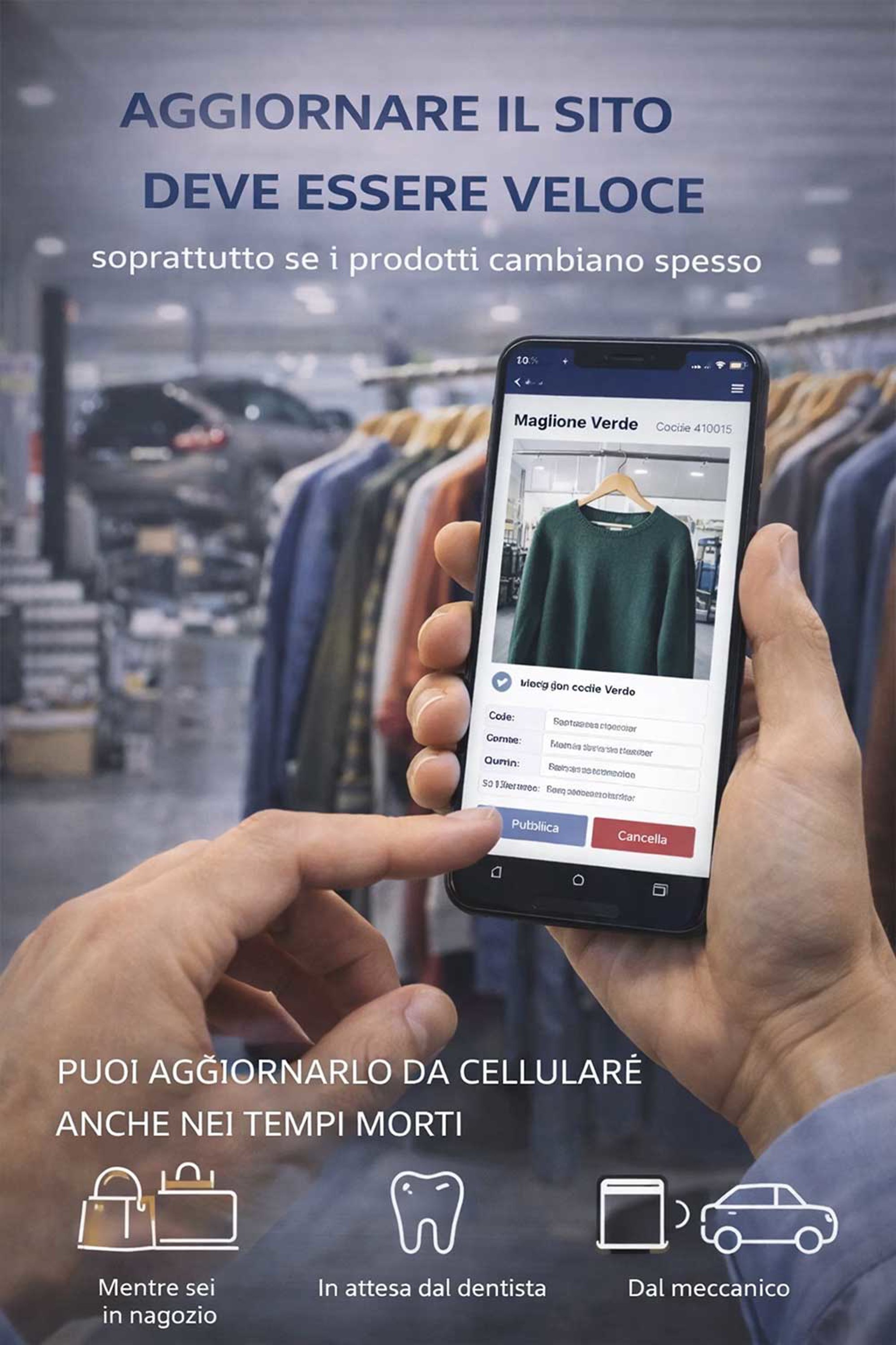 Ottimo per prodotti ad alta rotazione