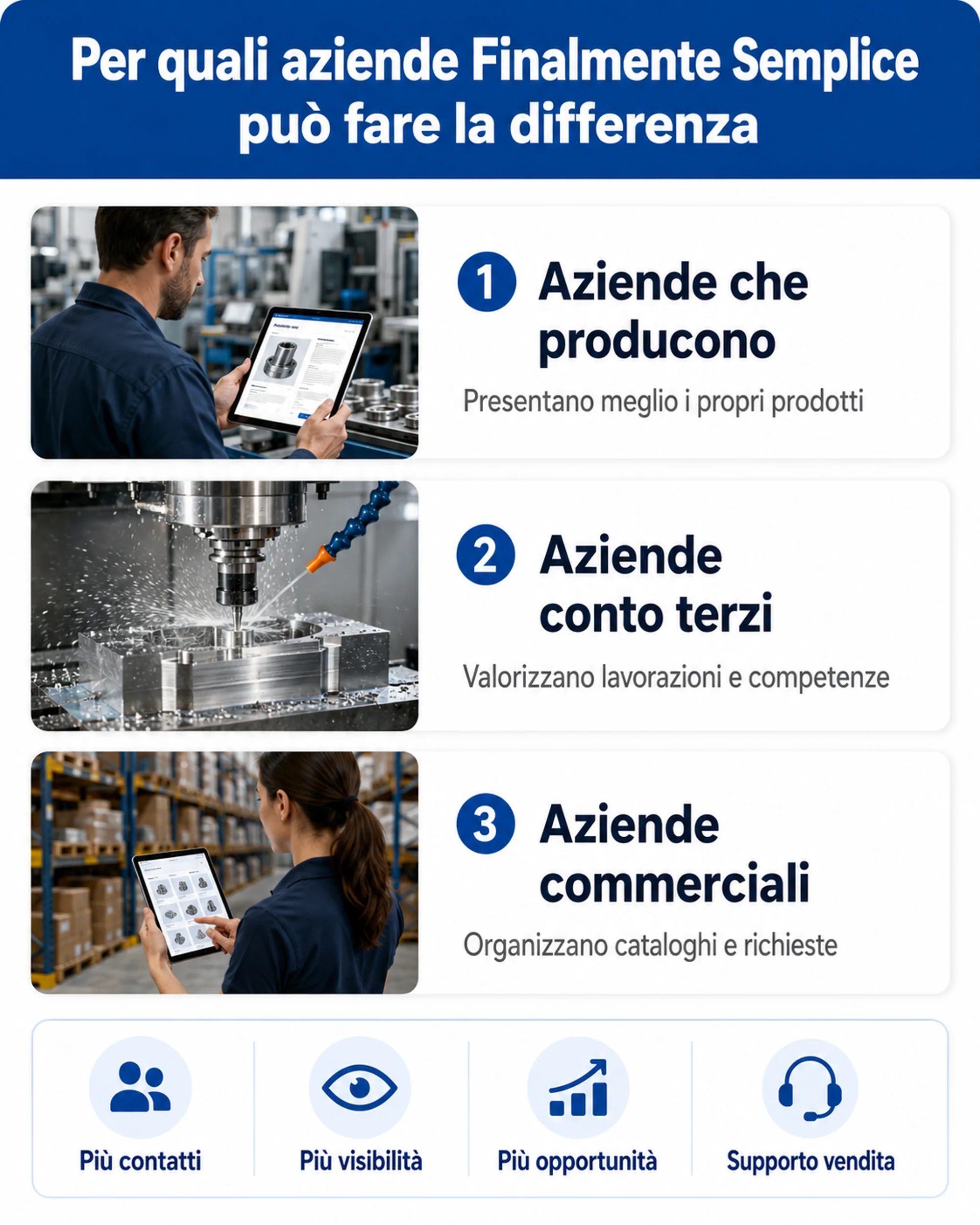 Per quali aziende Finalmente Semplice può fare davvero la differenza