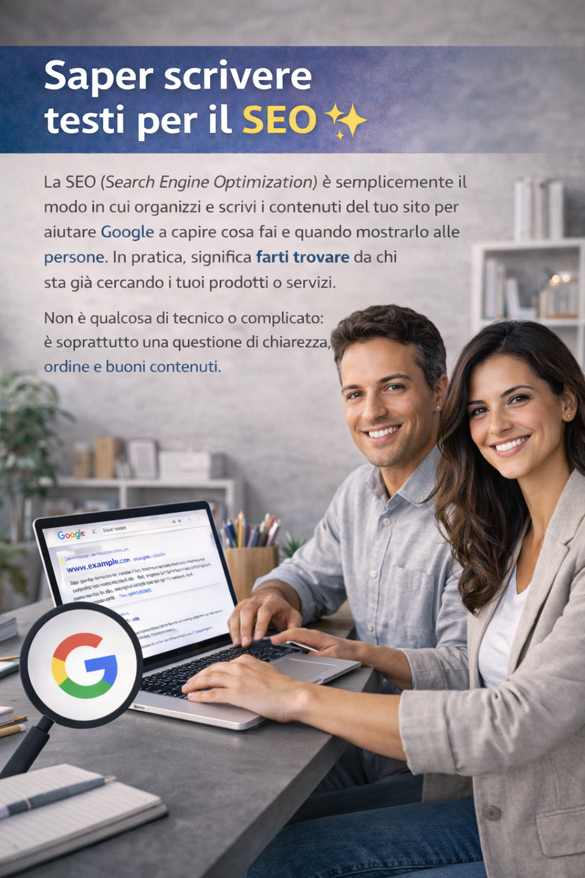 Scrivere testi per i motori di ricerca